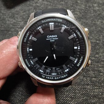Pánské hodinky CASIO-duální čas - 2