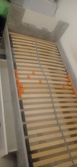 🛏️ Jednolůžko 90×200 cm + lamelový rošt - 2