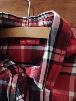 Dámská kostkovaná košile, vel. M - 2