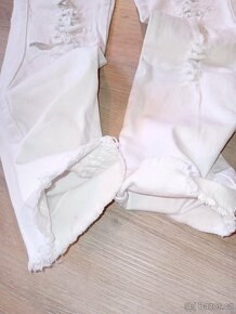 Bílé značkové džíny - 2