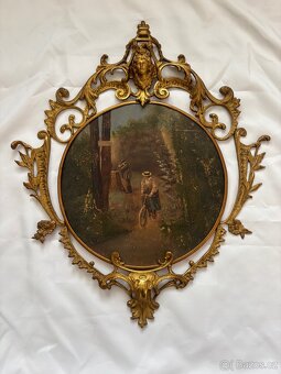 Secesní set obrazů s příběhem - 2