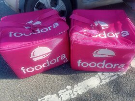 Foodora tasky +taška na pizzu nepoužitá - 2