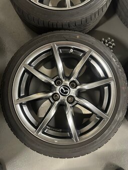 Originální kola a pneumatiky Mx-5 ND2 (17x7 +45, 205/45 r17) - 2