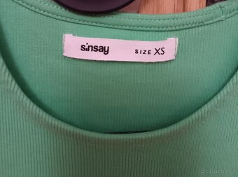 NOVÉ bavlněné šaty Sinsay velikost XS - 2