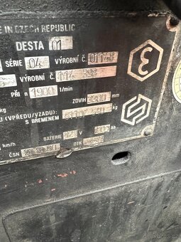 Desta DV 25 AP Zetor 69. LPG - 2