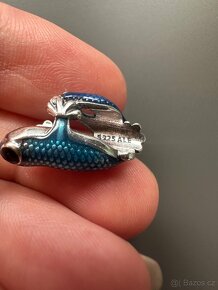 Modrá ještěrka přívěsek na Pandora náramek - 2