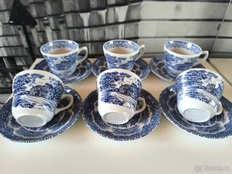 Kávová/čajová souprava - anglický porcelán - 2