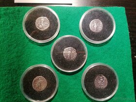 Římské stříbrné denáry 5ks - 2