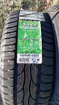 Prodám NEJETÉ pneumatiky SAVA Intensa HP 195/50 R15 - 2
