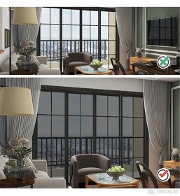 Reflexní okenní fólie - 2