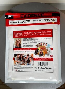 Prodám detektivní hru Unsolved Case Files - 2