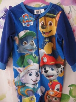 Fleecový overal na spaní Paw Patrol vel.98 - 2