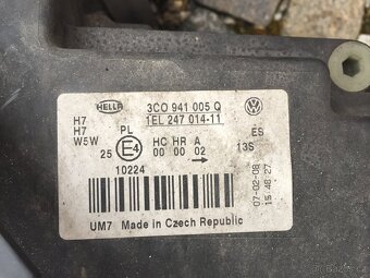 Vw Passat B6 přední světlomet - 2