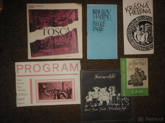 Divadlo - programy k představení - 2