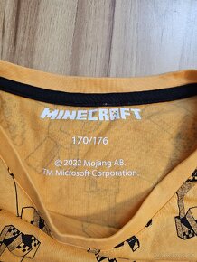 Tričko s motivem Minecraft 170/176 - 2