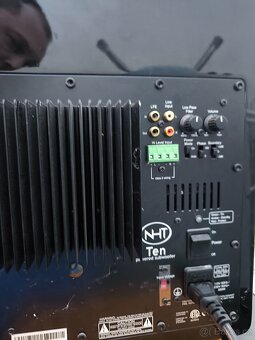 NHT Ten Subwoofer a Reprosoustavy - 2