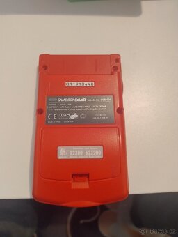 GAMEBOY COLOR Červený Shell - 2
