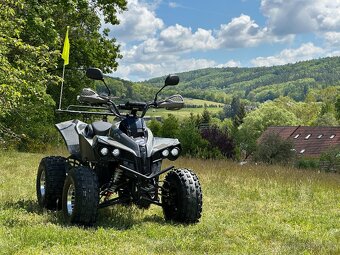Elektrická čtyřkolka Warrior Deluxe XL 1500W 60V carbon - 2