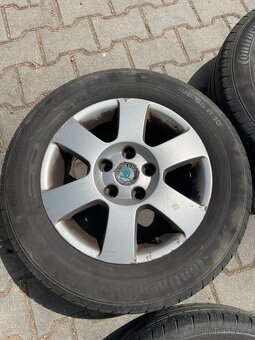 Originální disky Škoda 5x112 R15 - 2