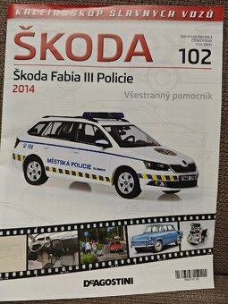 Škoda Fabia III combi Policie De Agostini - 2