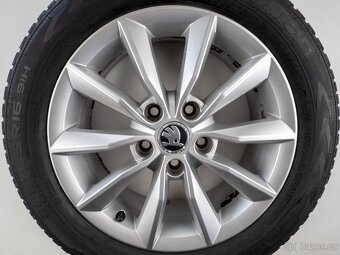 Škoda Octavia - Originání 16" alu kola - Zimní pneu - 2