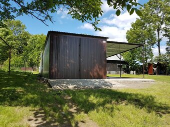 Plechová garáž 3x6m - 2