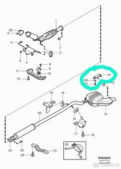 Volvo 9179018 - P2: XC90, XC70, V70, S80, S60 - 2