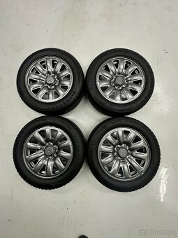 Hybridní disky 5x112 R16 zimní pneu Firestone 205/60 - 2