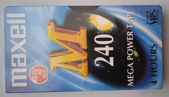 VHS MAXELL - videokazety - 2
