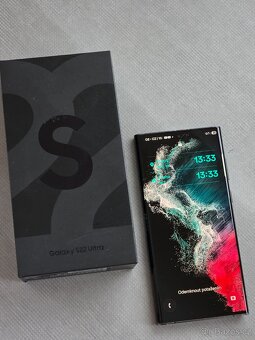 prodám Samsung Galaxy S22 Ultra 512GB, s BT S-Pen, jako nové - 2