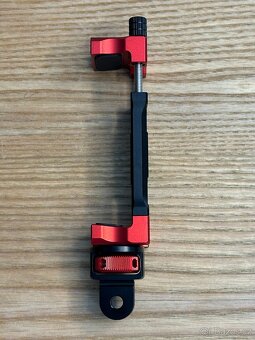 NOVÝ kovový držák mobilu 2v1 na stativ + GoPro trojzubec TOP - 2