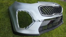 Kia Sportage 4 IV facelift 2018 - Přední nárazník + maska - 2