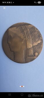 Bronz plaketa 1.CSR - 2