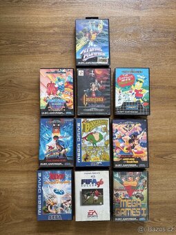 SEGA Master system Mega Drive Konzole hry - 2