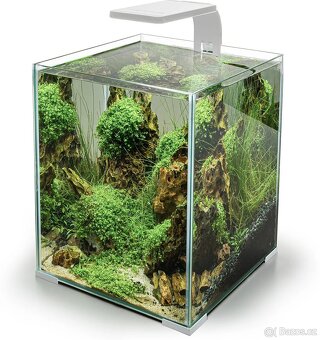 AquaEl Shrimp Smart DAY&NIGHT akvarijní set 30 l bílý - 2