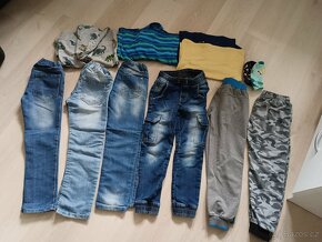 Kalhoty set vel 128 - 2