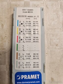 Pramet SPET 120408S Grade M8330 - 2