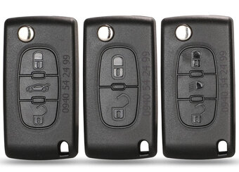 Citroen & Peugeot obal kľúča - 2