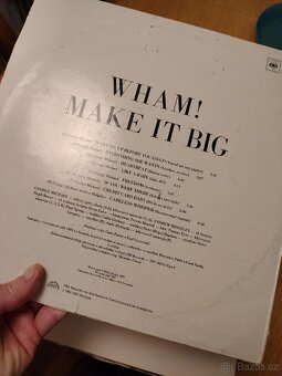 LP Wham, Make It Big, 1984, Supraphon - 2