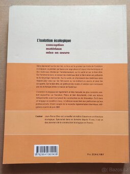 Kniha L'isolation écologique: Conception, matériaux, mise e - 2