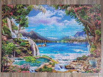 Puzzle 2000 Clementoni/Ráj na zemi - 2