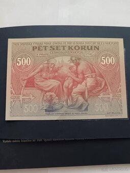 500kč 1919 Alfons Mucha Ivančice - 2