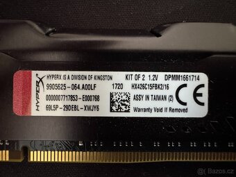 Kingston FURY HyperX DDR4 16GB (2x8GB Kit) - 2