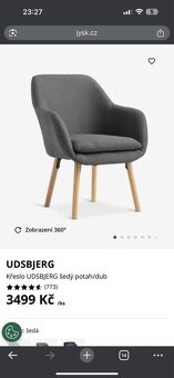 UDSBJERG Křeslo Jysk - 2