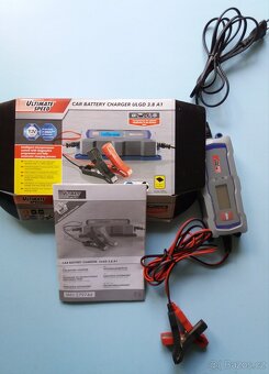 Autonabíječka, nabíječka autobaterií, 6V a 12V baterie. - 2