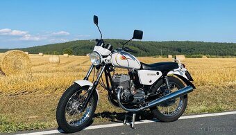 Jawa 350 Californian 5, bílá perleť, český TP - 2