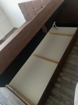 NOVÁ ČALOUNĚNÁ POSTEL rozkládací - 2