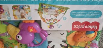 Hrací deka s hrazdičkou se světly a zvuky - Fisher Price - 2