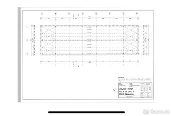 Ocelová hala s novým projektem - 2