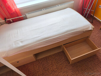 Postel s uložným prostorem 90x200 - 2